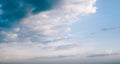 Sky and clouds atmosphere background