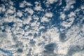 Cloudy sky and sunlight Royalty Free Stock Photo