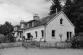 House in the village Braemar in Scotland.