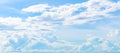 Sky with clouds,blue skies, white clouds Royalty Free Stock Photo