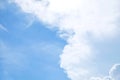 Sky with clouds before the rain comes Royalty Free Stock Photo