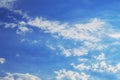 Sky and clouds with beauty. Royalty Free Stock Photo