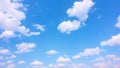 Sky with clouds - Panoramic cloudscape Royalty Free Stock Photo