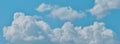 Sky clouds panoramic, Soft Clouds surface background blank for design