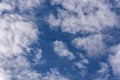 Sky clouds pattern background Royalty Free Stock Photo