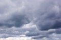 Sky and clouds. Storm