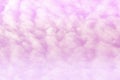 Sky and cloudy with beautiful pink color background.Subtle background Pastel of cloud. Royalty Free Stock Photo