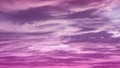 Sky and cloudy with beautiful purple color background.Subtle background Pastel of cloud. Royalty Free Stock Photo