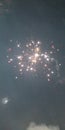 Sky Crackers in Dussehra Festival Royalty Free Stock Photo