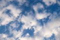 Sky detail clouds cirrus azure blue crisp white serene image macro photography natural nature