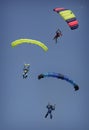 Sky divers Royalty Free Stock Photo