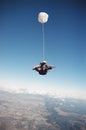 Sky Diving Free Fall Royalty Free Stock Photo