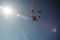 Sky Diving Free Fall Royalty Free Stock Photo