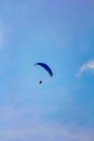 Sky diving parachute paragliding paralayang