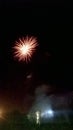 Sky Fire work rawan dahan Royalty Free Stock Photo