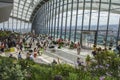 The Sky Garden at 20 Fenchurch Street in London Royalty Free Stock Photo