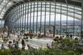 The Sky Garden at 20 Fenchurch Street in London Royalty Free Stock Photo
