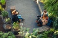 The Sky Garden at 20 Fenchurch Street is a unique public space. It features a stylish restaurant; brasserie and cocktail bar