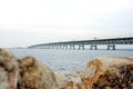 Sky gate bridge R of Kansai International Airport, Izumisano-shi, Osaka Royalty Free Stock Photo