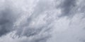 The sky is gray in the daytime with cloudy colors,for the background Royalty Free Stock Photo