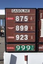 Sky High Gas Price 10 Dollar Diesel