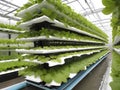 Sky-High Harvests. Exploring Vertical Farming and Hydroponic Innovations Royalty Free Stock Photo