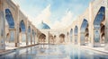 Mosque muslim travel landmark religion tourism islam culture architecture building asia