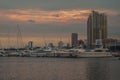Sky Line in Manila Royalty Free Stock Photo