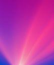 Sky midday sunlight beams rainbow pastel gradient pale orange-pink purple-blue dramatic. Beautiful sunny day soft light clouds