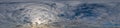 Sky panorama with Stratocumulus clouds in Seamless spherical equirectangular format. Full zenith for use in 3D graphics