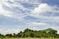 House Behind The Hill Royalty Free Stock Photo