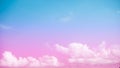 Sky pastel pink,purple,blue color background.