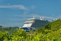 Sky Princess Cruise Ship in Roatan Honduras