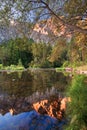 Sky Reflection on the Water Royalty Free Stock Photo