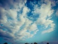 Sky scape of clouds. Cloudy sky. Rainy weather. Dramatic clouds. Dramatic background. Royalty Free Stock Photo