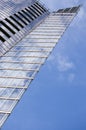 Sky scraper on blue sky Royalty Free Stock Photo