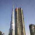 Sky scraper construction dubai uae