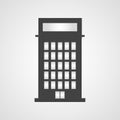 Sky scrapper Building icon Royalty Free Stock Photo