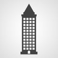 Sky scrapper Building icon Royalty Free Stock Photo