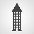 Sky scrapper Building vector icon