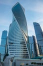Sky scrapper Moscow city business centre