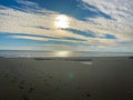 Sky, sea and sand - infinity of Great Beach