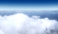 Sky - Shot from airplane Royalty Free Stock Photo