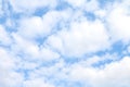 Sky, sky blue fluffy clouds white, soft sky cloud background, cloudscape sky clear cloud Royalty Free Stock Photo