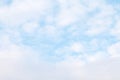 Sky, sky blue fluffy clouds white, soft sky cloud background, cloudscape sky clear cloud Royalty Free Stock Photo