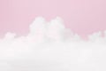 Sky soft pink cloud, sky pastel pink color soft background, love valentine background, pink sky clear soft background Royalty Free Stock Photo
