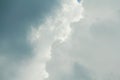 The Sky before storm and heavy rain coming. Sky with dark gray cloud. The sky in rainy season Royalty Free Stock Photo