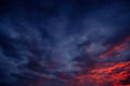 Sky at sunset or dawn abstract natural background