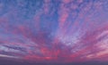 Sky at sunset or dawn abstract natural background
