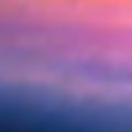The sky at sunset, evening twilight, blurred background in purple, lilac and blue tones Royalty Free Stock Photo